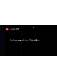 Leica C 11 manual. Camera Instructions.